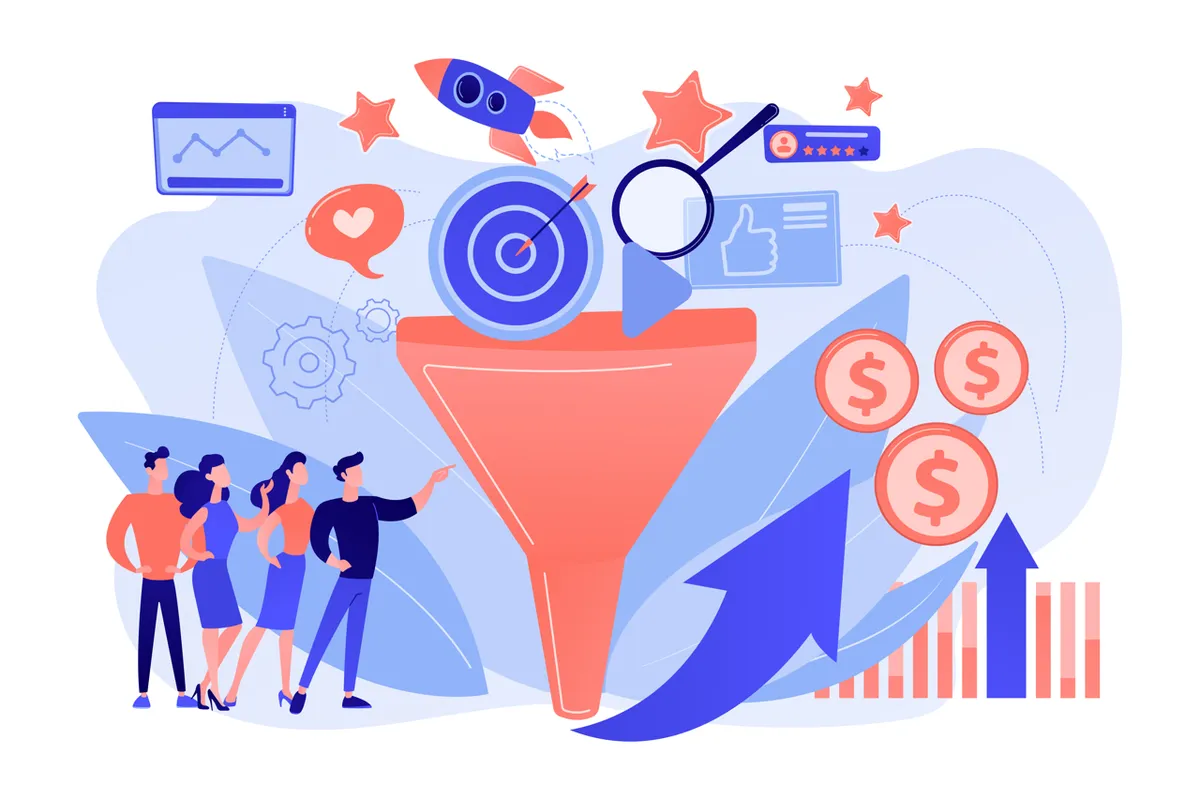 Marketing funnel to boost sales in the USA