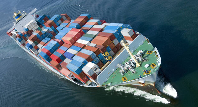 The situation with shipments by sea from China to the United States